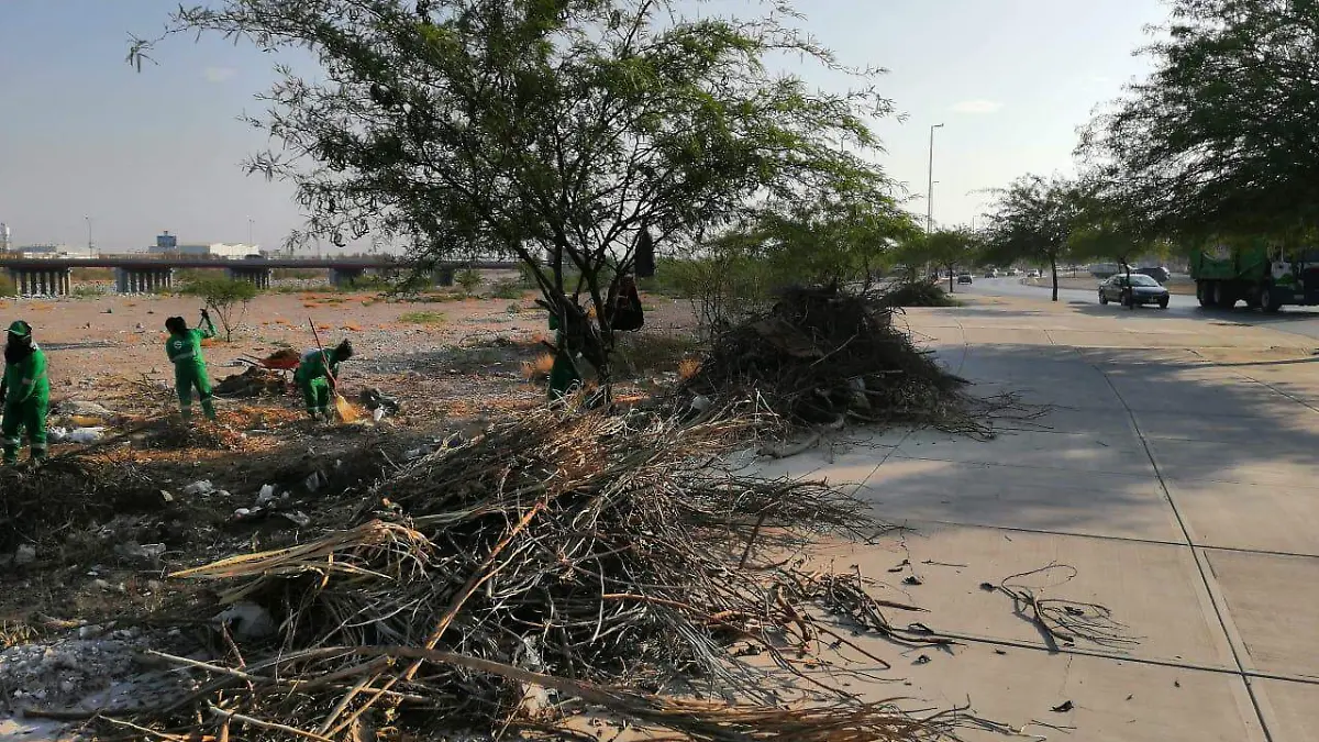 Limpieza Río Nazas Torreón